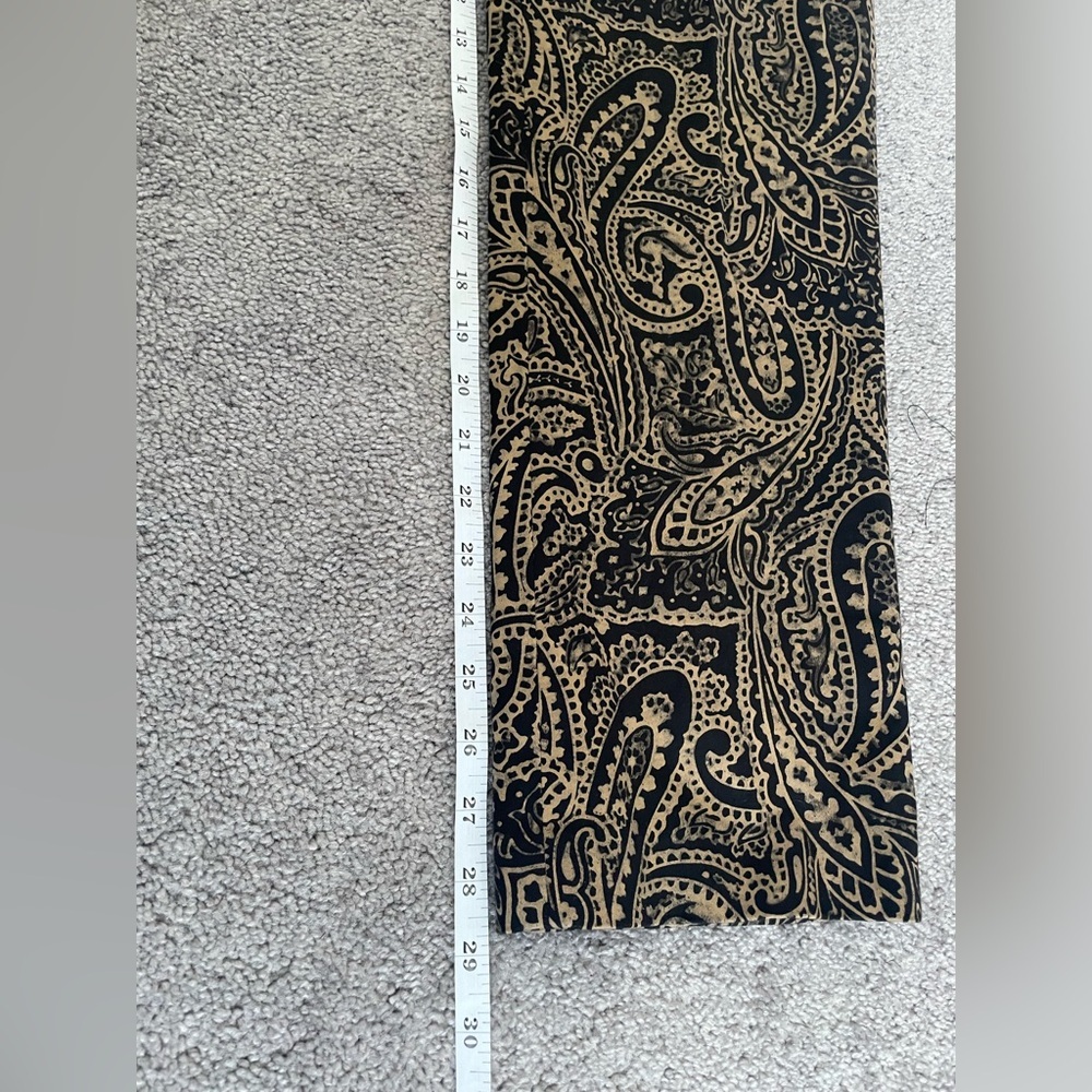 Lauren Ralph Lauren paisley print trousers new without tag - Picture 3 of 8